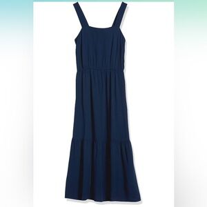 Women's Fluid Twill Tiered Fit and Flare
Dress